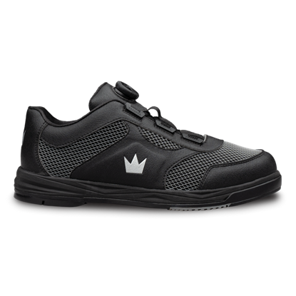 Picture of Brunswick Men's Fury Black Right Hand Wide Bowling Shoes