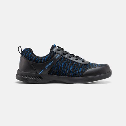Picture of KR Strikeforce Men's Flyer Mesh Lite Black Royal Bowling Shoes