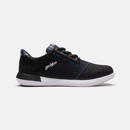 Picture of KR Strikeforce Women's Lux Black Ocean Blue Bowling Shoes