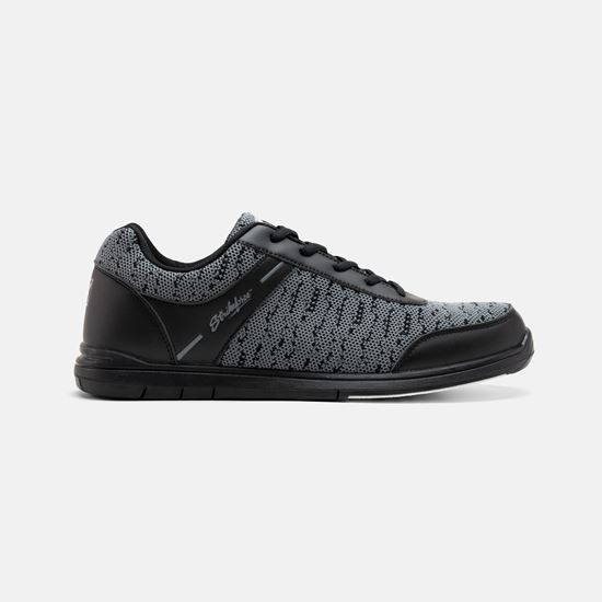 Picture of KR Strikeforce Men's Flyer Mesh Black Steel Wide Bowling Shoes