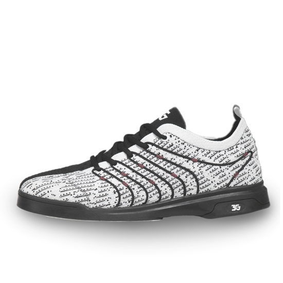 Picture of 3G Men's Ascent II White Black Right Hand Bowling Shoes