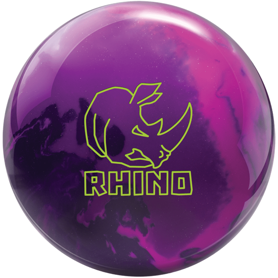 Picture of Brunswick Rhino Magenta Purple Navy Bowling Ball