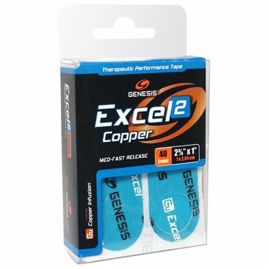 Picture of Genesis Excel Copper 2 Performance Tape Blue (40ct)