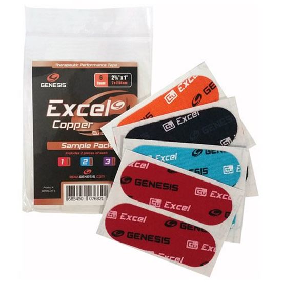 Picture of Genesis Excel Copper Performance Tape Sample Pack (2 each style)