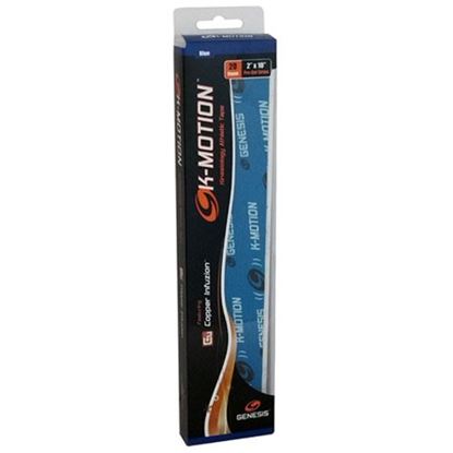 Picture of Genesis K Motion Tape Pre cut Blue 20 Piece
