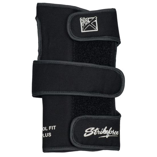Picture of KR Strikeforce Kool Fit Plus Black Bowling Positioner Glove Wrist Support
