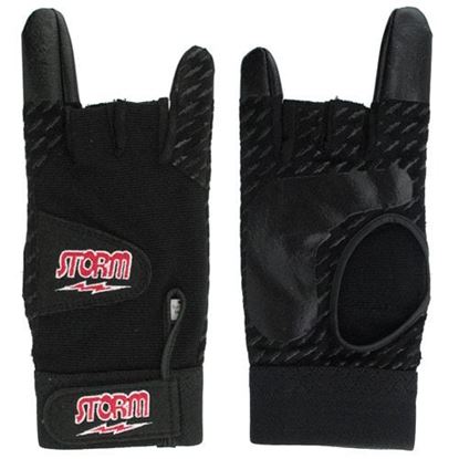 Picture of Storm Xtra Grip Wrist Support Black Right Hand Bowling Glove