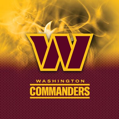 Picture of KR NFL Washington Commanders On Fire Bowling Towel