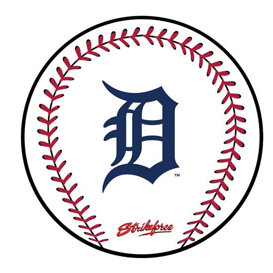 Picture of KR Strikeforce MLB Detroit Tigers Round Baseball Shammy
