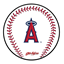 Picture of KR Strikeforce MLB Los Angeles Angels Round Baseball Shammy