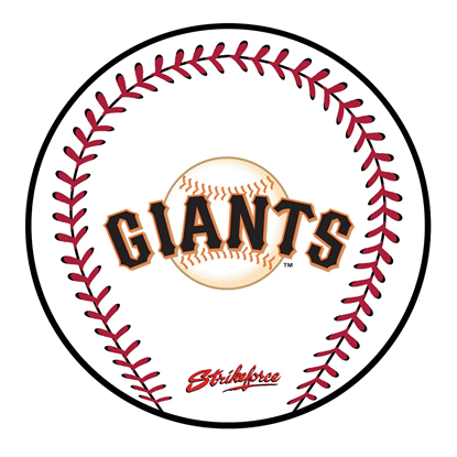 Picture of KR Strikeforce MLB San Francisco Giants Round Baseball Shammy