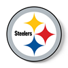 Picture of KR Strikeforce NFL Pittsburgh Steelers Round Rubber Bowling Shammy