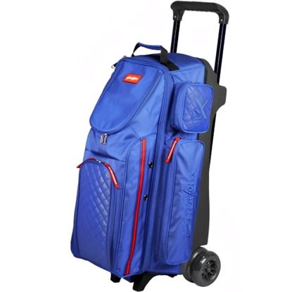 Picture of KR Strikeforce Diamond Dually 3 Ball Triple Roller Baltic Blue Bowling Bag
