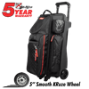 Picture of KR Strikeforce Diamond 3 Ball Triple Roller Black Bowling Bag