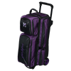 Picture of KR Strikeforce Konvoy 3 Ball Triple Roller Black Purple Bowling Bag