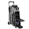 Picture of KR Strikeforce Royal Flush 4 x 4 Roller Silver Black Bowling Bag