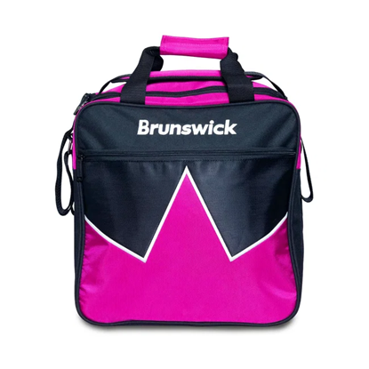 Picture of Brunswick Blast 1 Ball Single Tote Raspberry Bowling Bag