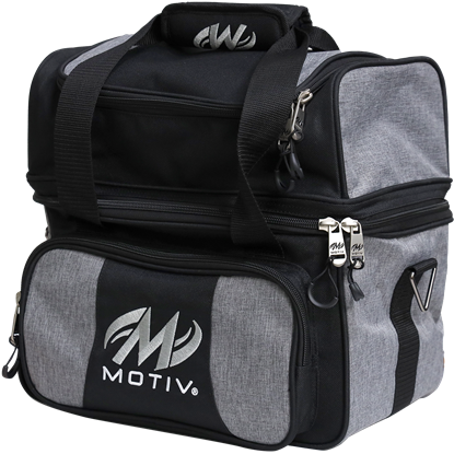 Picture of Motiv Prevail 1 Ball Single Tote Heather Gray Bowling Bag