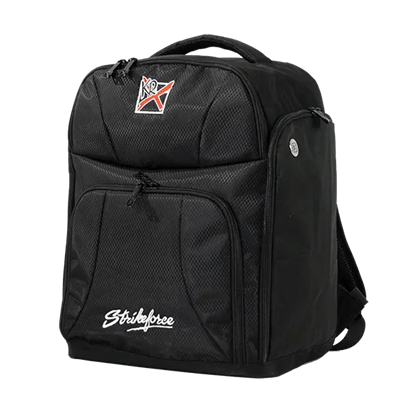 Picture of KR Strikeforce Single Ball & Shoe Black Backpack Bowling Bag