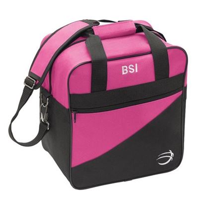 Picture of BSI Solar III Ball Single Tote Black Pink Bowling Bag