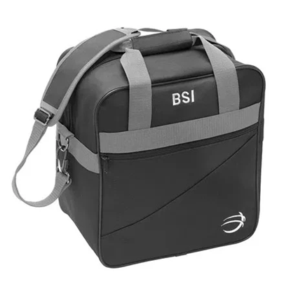 Picture of BSI Solar III Ball Single Tote Black Grey Bowling Bag