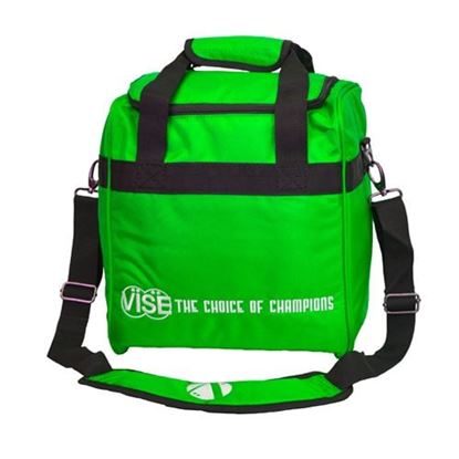Picture of VISE 1 Ball Single Tote Green Bowling Bag