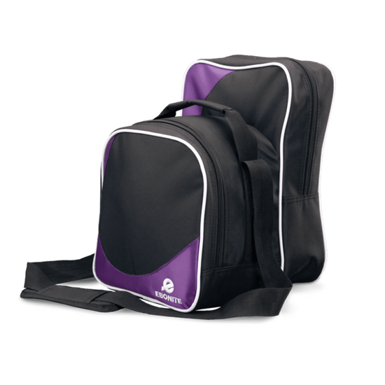 Picture of Ebonite Compact Purple 1 Ball Tote Bowling Bag