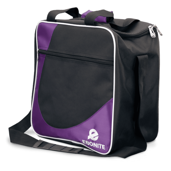 Picture of Ebonite Basic Purple 1 Ball Tote Bowling Bag