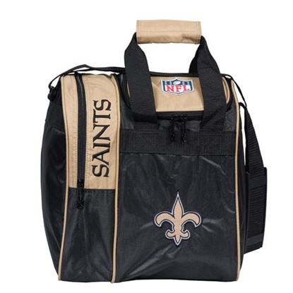 Picture of KR NFL 1 Ball Tote New Orleans Saints Bowling Bag