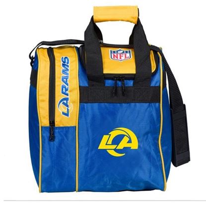 Picture of KR NFL 1 Ball Tote Los Angeles Rams Bowling Bag