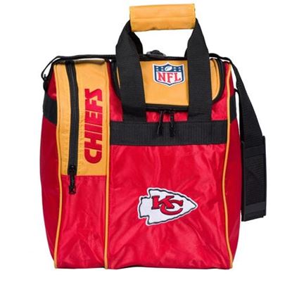 Picture of KR NFL 1 Ball Tote Kansas City Chiefs Bowling Bag
