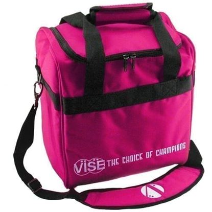 Picture of VISE 1 Ball Single Tote Pink Bowling Bag