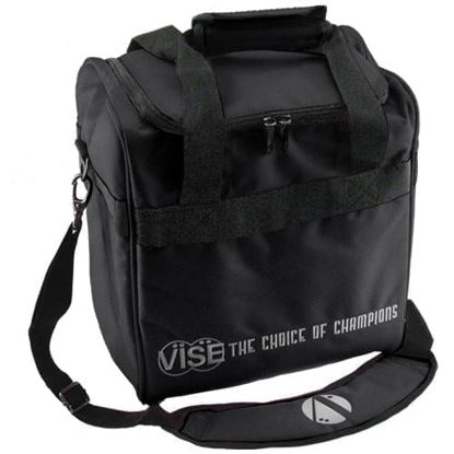 Picture of VISE 1 Ball Single Tote Black Bowling Bag